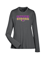 Columbia HS Football Strong - Womens Performance Longsleeve