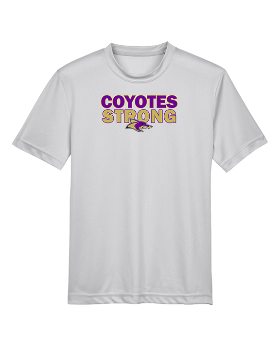 Columbia HS Football Strong - Youth Performance Shirt