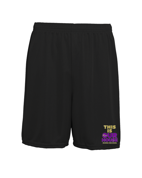 Columbia HS Football TIOH - Mens 7inch Training Shorts
