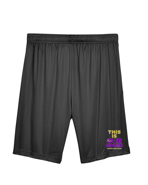 Columbia HS Football TIOH - Mens Training Shorts with Pockets