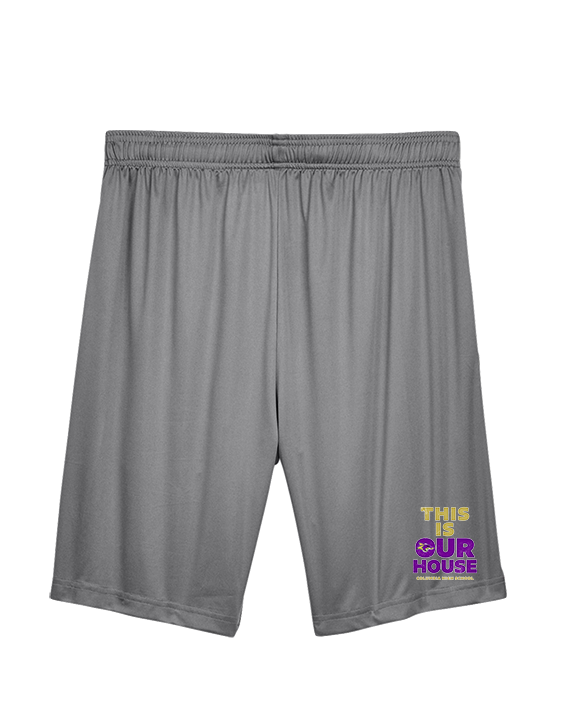 Columbia HS Football TIOH - Mens Training Shorts with Pockets