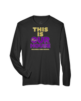 Columbia HS Football TIOH - Performance Longsleeve