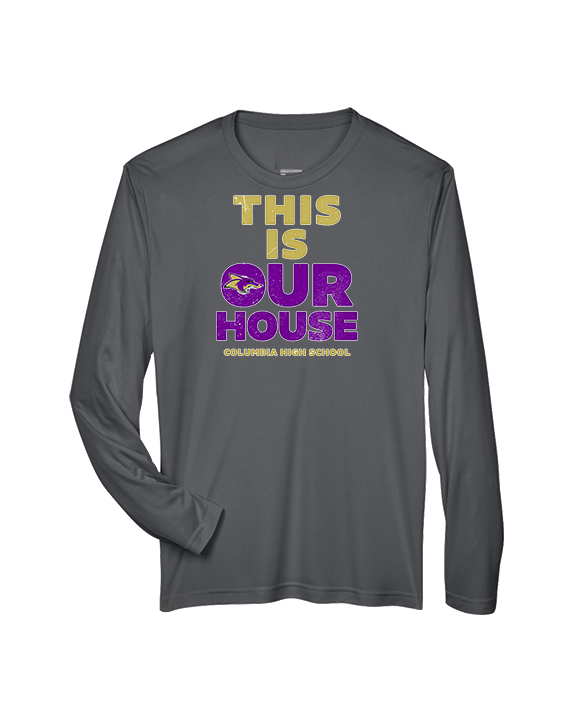 Columbia HS Football TIOH - Performance Longsleeve