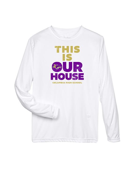 Columbia HS Football TIOH - Performance Longsleeve