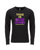 Columbia HS Football TIOH - Tri-Blend Long Sleeve