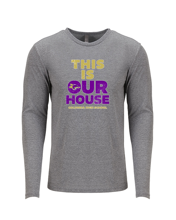 Columbia HS Football TIOH - Tri-Blend Long Sleeve