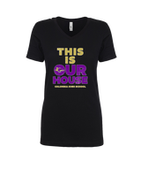 Columbia HS Football TIOH - Womens Vneck