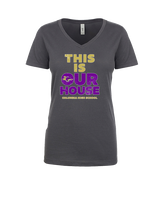 Columbia HS Football TIOH - Womens Vneck