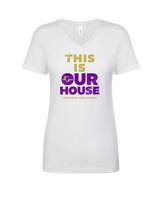 Columbia HS Football TIOH - Womens Vneck