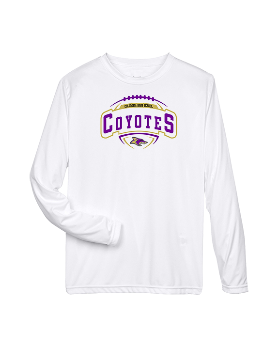 Columbia HS Football Toss - Performance Longsleeve