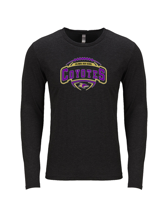 Columbia HS Football Toss - Tri-Blend Long Sleeve