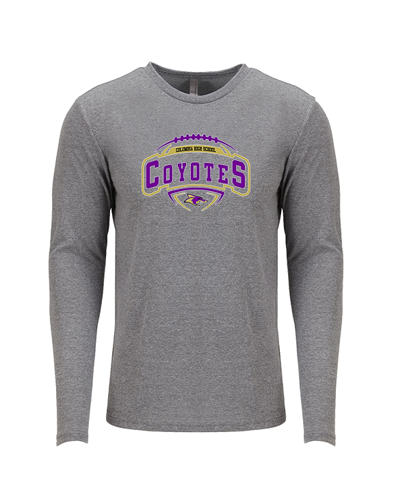 Columbia HS Football Toss - Tri-Blend Long Sleeve