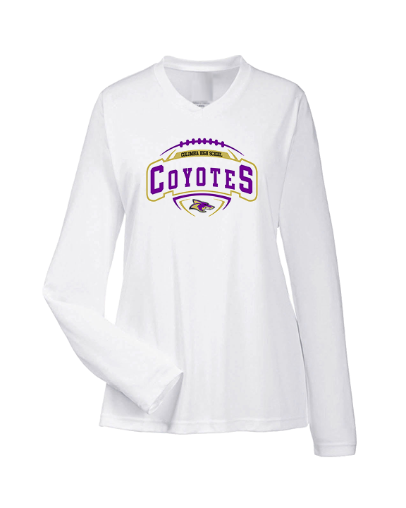 Columbia HS Football Toss - Womens Performance Longsleeve