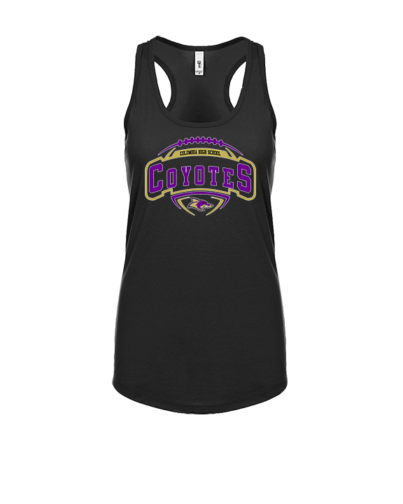 Columbia HS Football Toss - Womens Tank Top