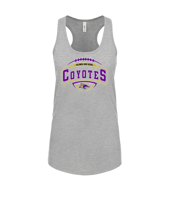Columbia HS Football Toss - Womens Tank Top
