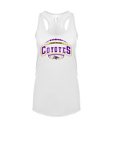 Columbia HS Football Toss - Womens Tank Top