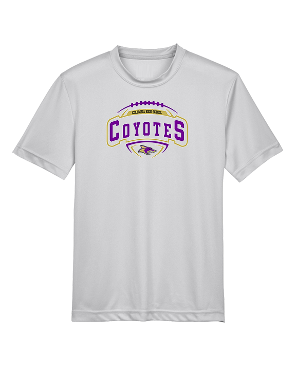 Columbia HS Football Toss - Youth Performance Shirt