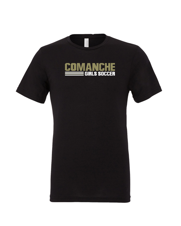 Comanche Girls Soccer - Tri-Blend T-Shirt