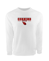 Corning Union HS Wrestling Border - Crewneck Sweatshirt