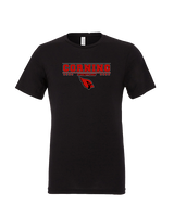 Corning Union HS Wrestling Border - Tri-Blend Shirt