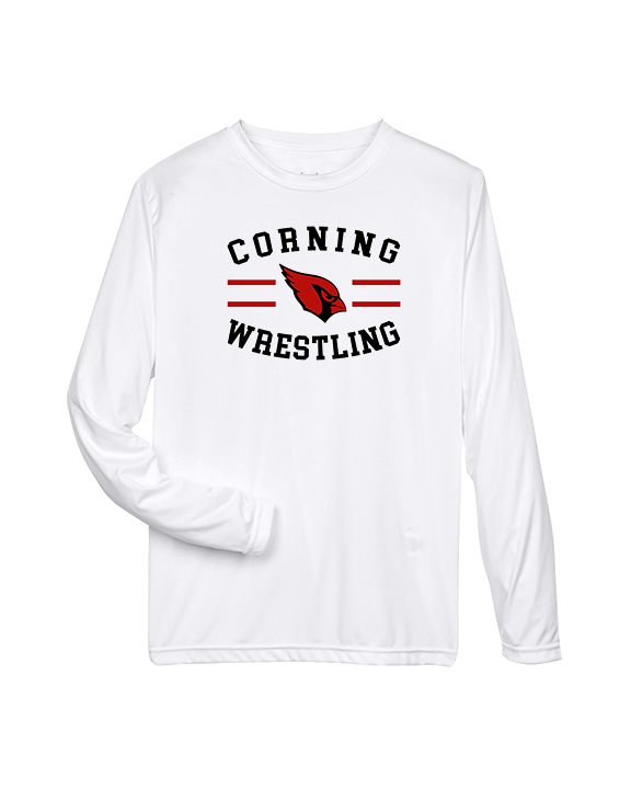 Corning Union HS Wrestling Curve - Performance Longsleeve