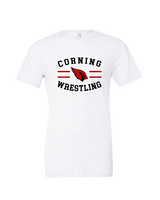 Corning Union HS Wrestling Curve - Tri-Blend Shirt