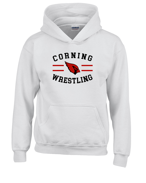 Corning Union HS Wrestling Curve - Unisex Hoodie