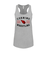 Corning Union HS Wrestling Curve - Womens Tank Top