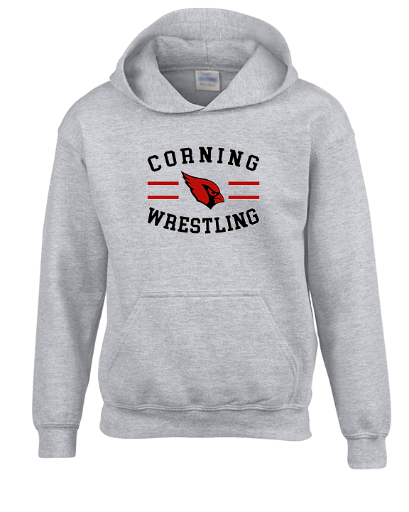 Corning Union HS Wrestling Curve - Youth Hoodie