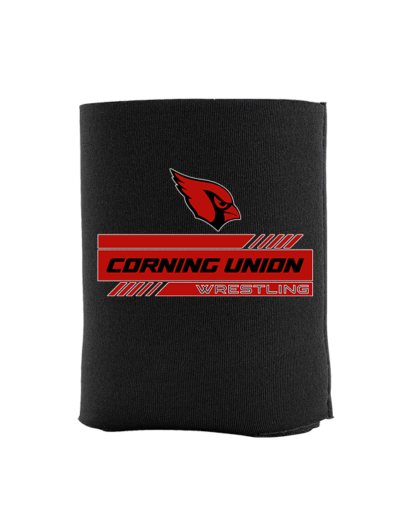 Corning Union HS Wrestling Logo - Koozie