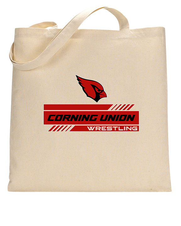 Corning Union HS Wrestling Logo - Tote