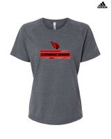Corning Union HS Wrestling Logo - Womens Adidas Performance Shirt