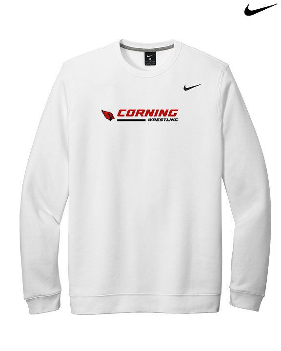 Corning Union HS Wrestling Switch - Mens Nike Crewneck