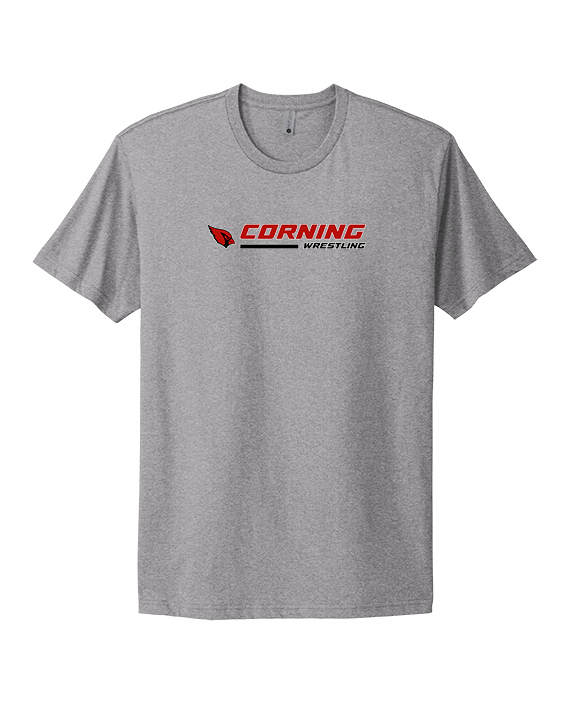 Corning Union HS Wrestling Switch - Mens Select Cotton T-Shirt