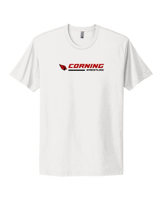 Corning Union HS Wrestling Switch - Mens Select Cotton T-Shirt