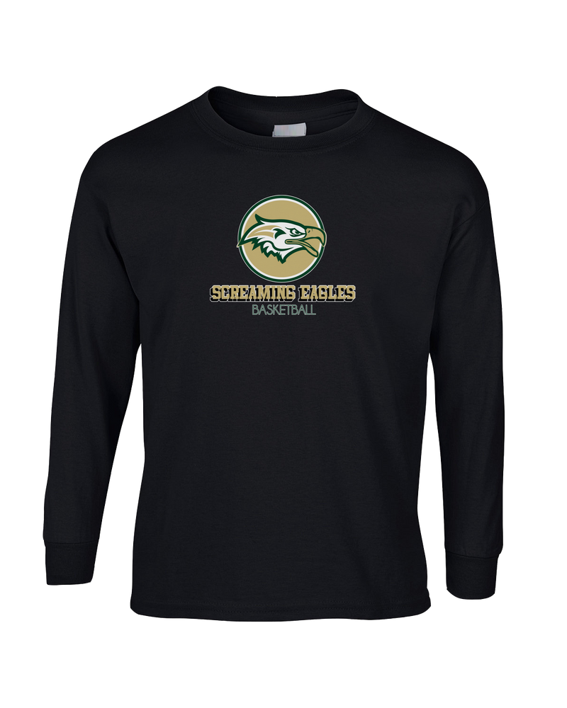 Chequamegon HS Boys Basketball Shadow - Cotton Longsleeve