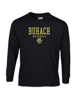 Buhach HS Baseball Block - Cotton Longsleeve