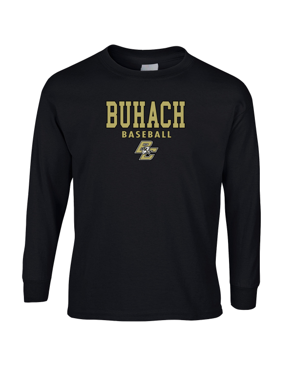 Buhach HS Baseball Block - Cotton Longsleeve