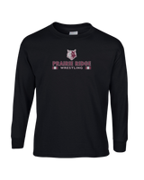 Prairie Ridge HS Wrestling Stacked - Cotton Longsleeve