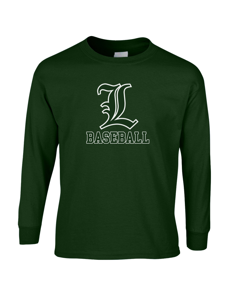 Lakeside HS L Baseball - Mens Basic Cotton Long Sleeve