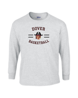 Dover HS Boys Basketball Curved - Cotton Long Sleeve