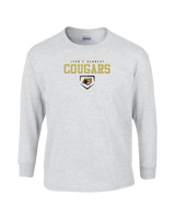 John F. Kennedy HS Baseball Mascot - Mens Basic Cotton Long Sleeve