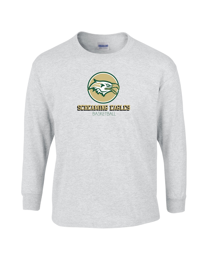 Chequamegon HS Boys Basketball Shadow - Cotton Longsleeve