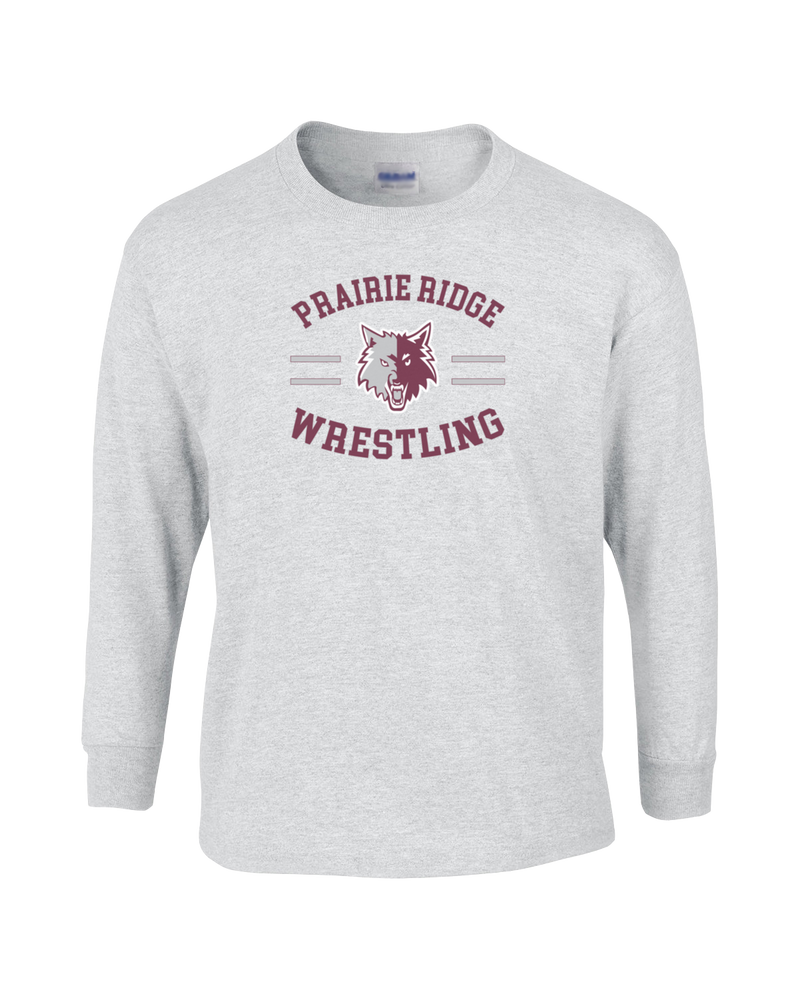 Prairie Ridge HS Wrestling Curve - Cotton Longsleeve