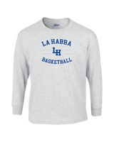 La Habra HS Basketball Curve - Cotton Longsleeve