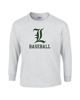 Lakeside HS L Baseball - Mens Basic Cotton Long Sleeve