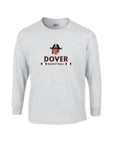 Dover HS Boys Basketball Stacked - Cotton Long Sleeve
