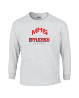 Musselman HS  Basketball Shadow - Mens Cotton Long Sleeve