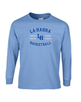 La Habra HS Basketball Curve - Cotton Longsleeve