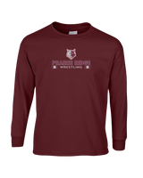 Prairie Ridge HS Wrestling Stacked - Cotton Longsleeve